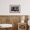 Stupell Industries Arches Horse Pair in Snow Framed Print Under Glass, design by Jeff Poe Photography